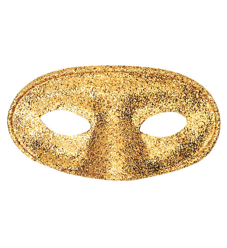 Widmann SRL Goud oogmasker glitters