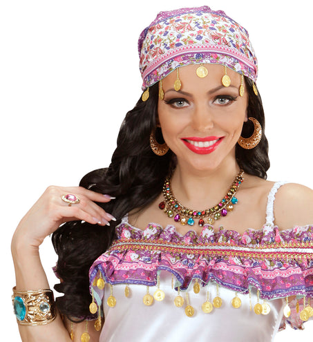 Widmann SRL Gouden armband met topaas steentjes