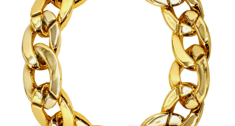 Widmann SRL Gouden armband nep Hip Hop gangster