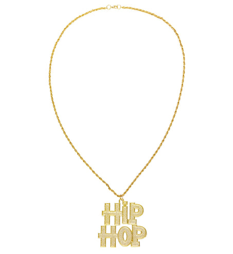 Widmann SRL Gouden bling bling hip hop halsketting