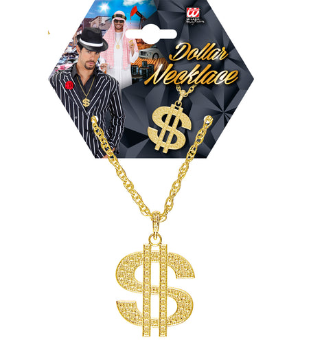 Widmann SRL Gouden dollarketting pooier