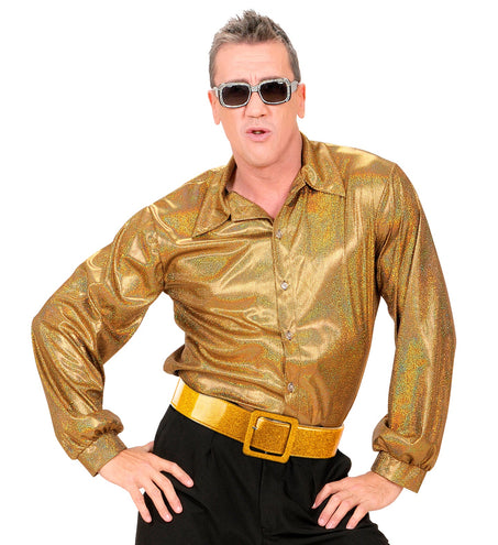 Widmann SRL Gouden glitter riem