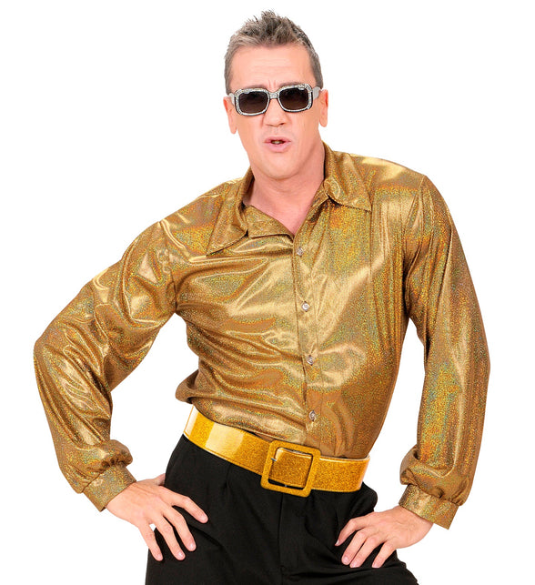 Widmann SRL Gouden glitter riem