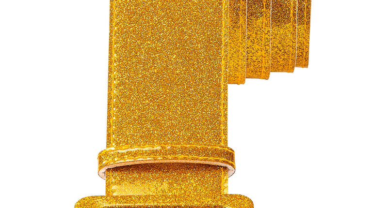 Widmann SRL Gouden glitter riem
