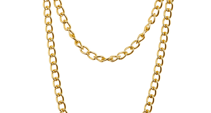 Widmann SRL Gouden ketting gangster fout