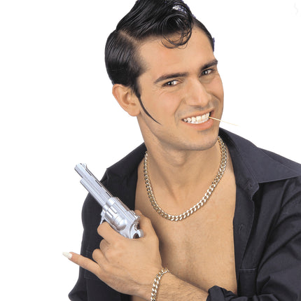 Widmann SRL Gouden ketting nep goud rapper