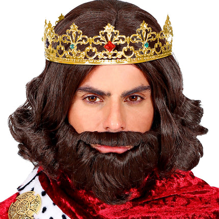 Widmann SRL Gouden kroon met stenen