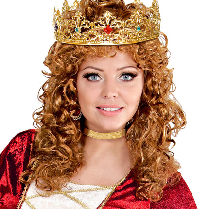 Widmann SRL Gouden kroon met stenen