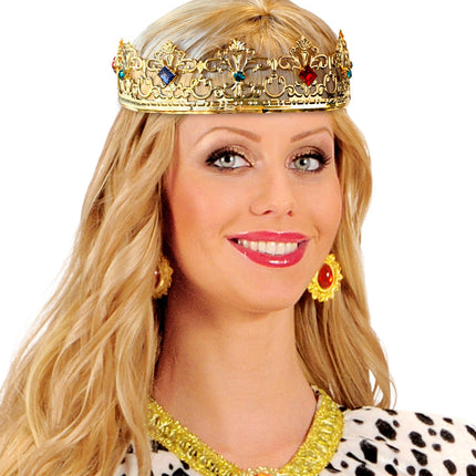 Widmann SRL Gouden kroon met stenen