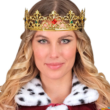 Widmann SRL Gouden kroon met stenen