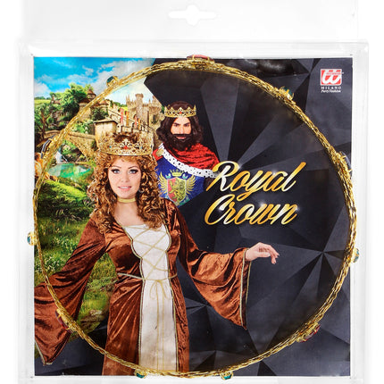 Widmann SRL Gouden kroon met stenen