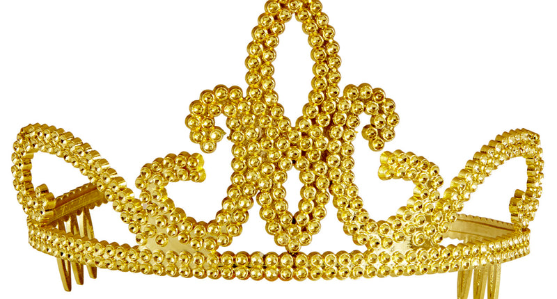 Widmann SRL Gouden kroontje glitters Jill