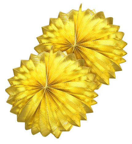 Widmann SRL Gouden lampion bol 25cm