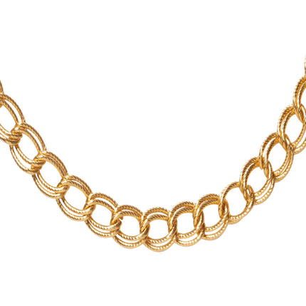 Widmann SRL Gouden pooier ketting rapper