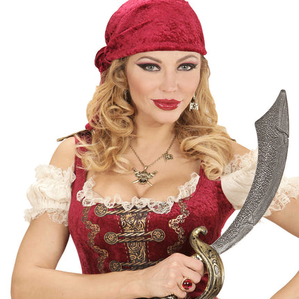 Widmann SRL Gouden ring met rode steen