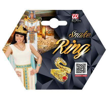Widmann SRL Gouden slangen ringen
