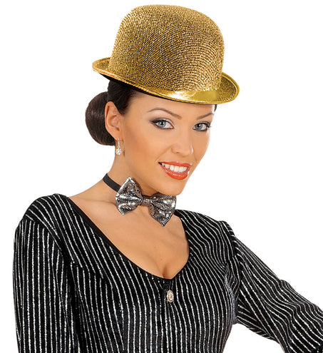 Widmann SRL Goudkleurige bolhoed