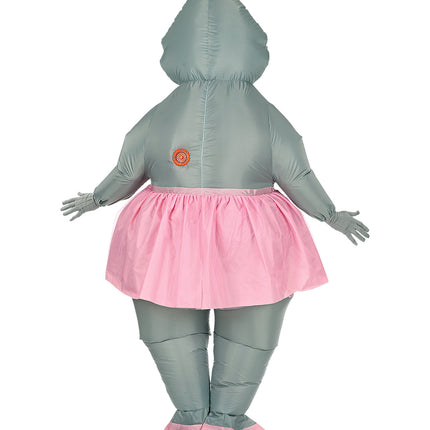 Widmann SRL Grappig Nijlpaard ballerina kostuum