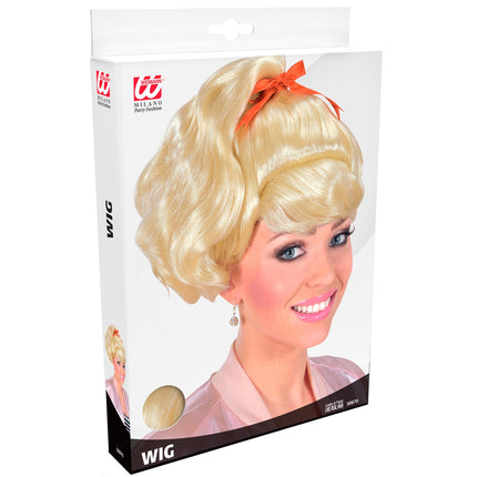 Widmann SRL Grease pruik Sandy Girl