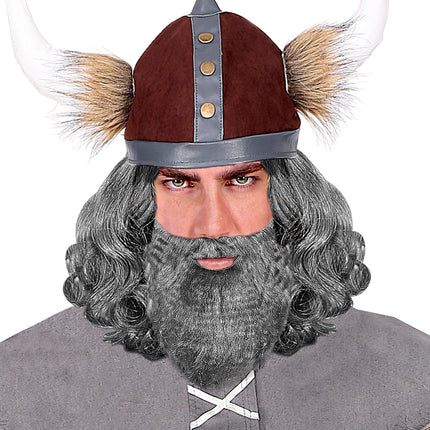 Widmann SRL Grijze baard Kapitein