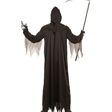 Widmann SRL Grimreaper Hoodie pak voor volwassenen