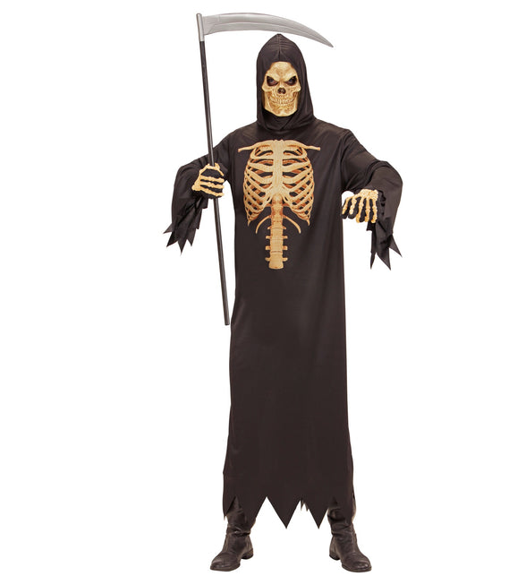 Widmann SRL Grimreaper kostuum Jelle met kap