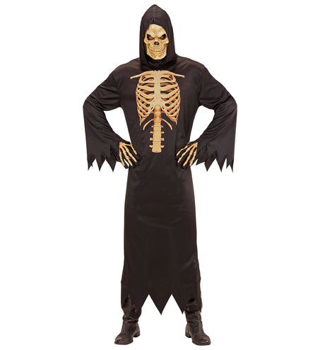 Widmann SRL Grimreaper kostuum Jelle met kap