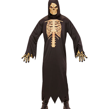 Widmann SRL Grimreaper kostuum Jelle met kap