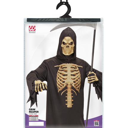 Widmann SRL Grimreaper kostuum Jelle met kap