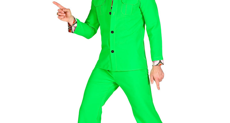 Widmann SRL Groen kostuum jaren 70