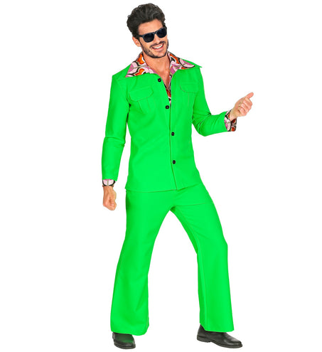 Widmann SRL Groen kostuum jaren 70