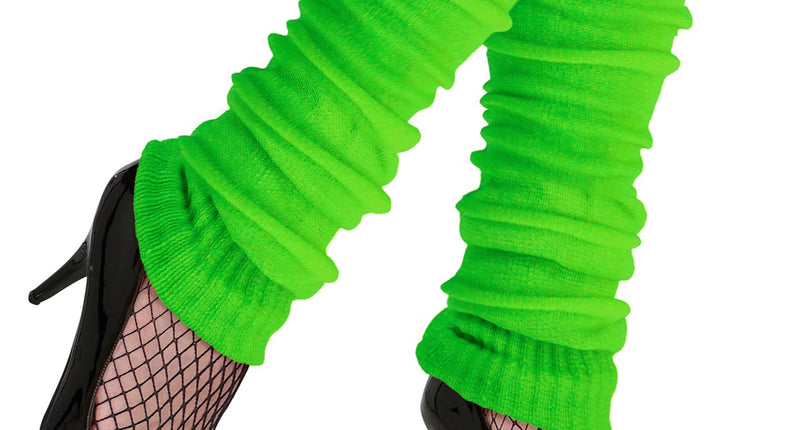 Widmann SRL Groene beenwarmers neon