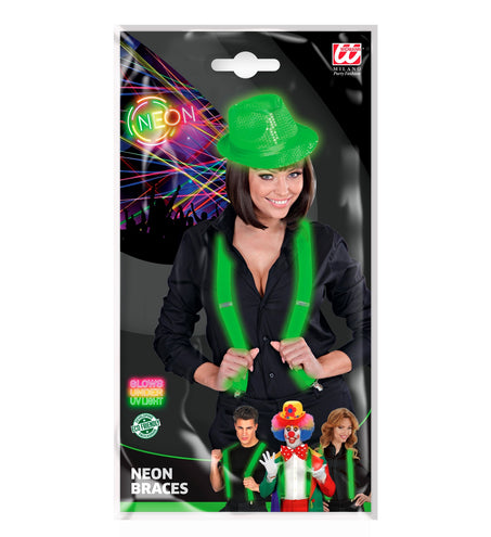 Widmann SRL Groene bretels verstelbaar