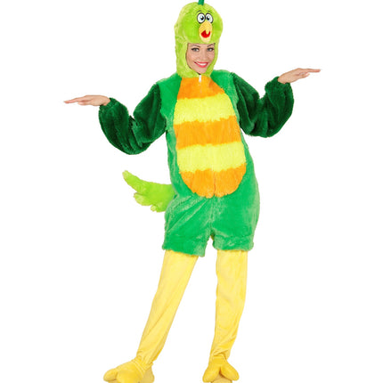 Widmann SRL Groene vogelpakken met masker