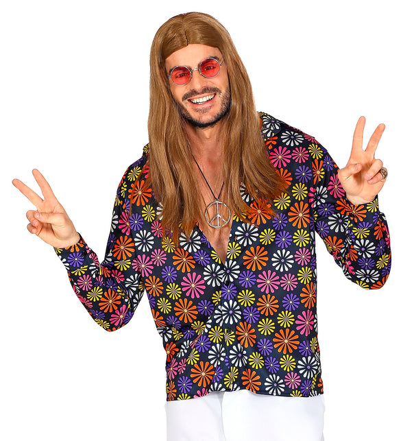 Widmann SRL Groovy shirt bloem jaren 70
