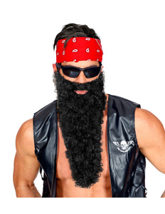 Widmann SRL grote baard met snor zwart