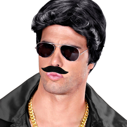 Widmann SRL Grote nep snor zwart