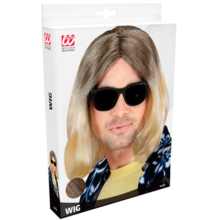 Widmann SRL Grunge pruik Groovy blond