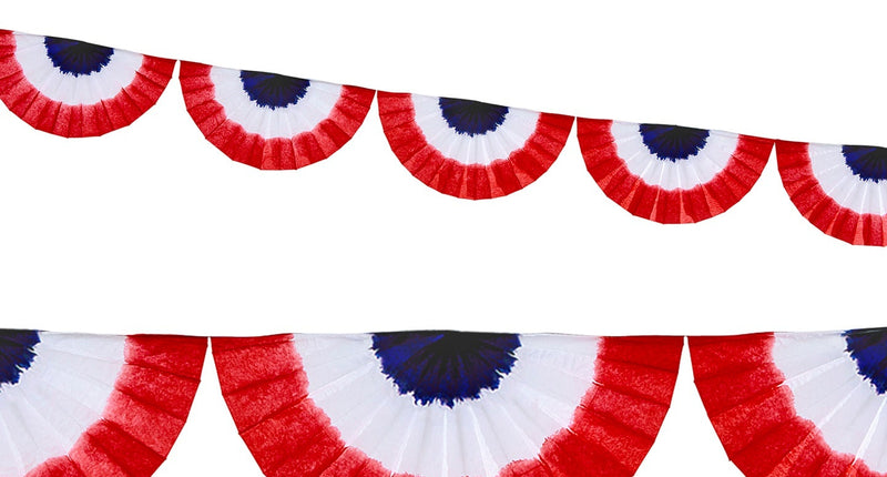 Widmann SRL Guirlande waaier rood wit blauw