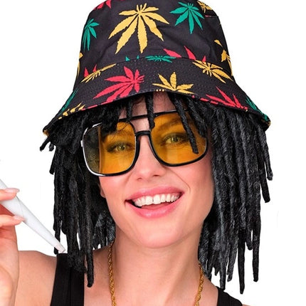 Widmann SRL Gullit pruik dreadlock zwart