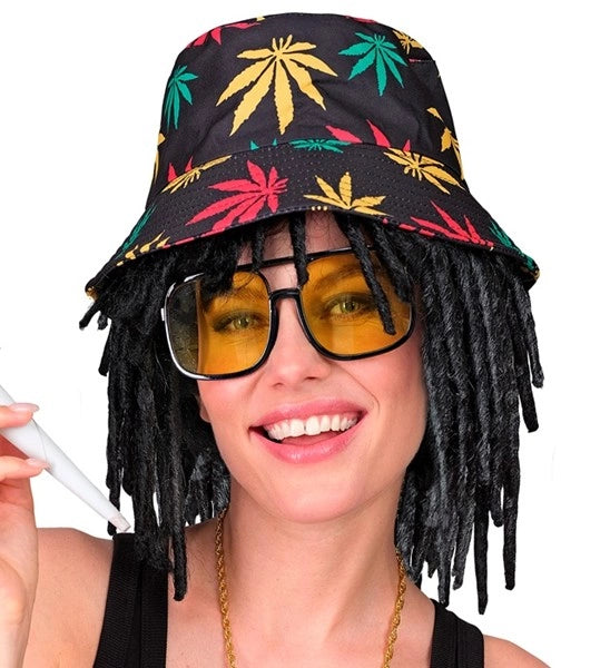 Widmann SRL Gullit pruik dreadlock zwart