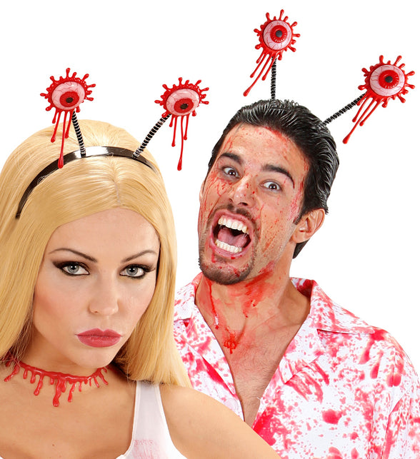 Widmann SRL Haarband met bloederige ogen