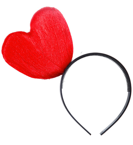 Widmann SRL Haarband rood hartje tiara