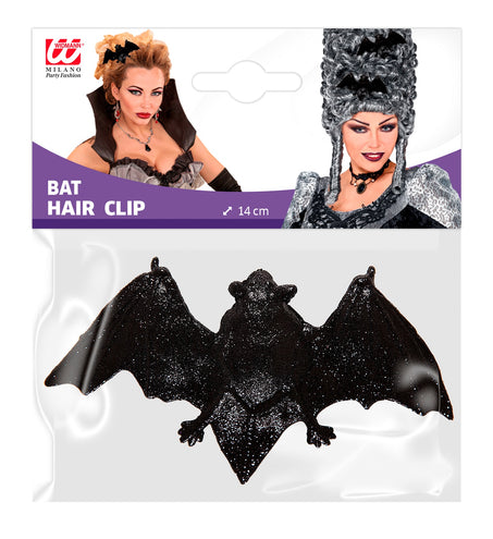 Widmann SRL Haarclip vleermuis met glitters