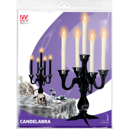 Widmann SRL Halloween kandelaar 33x42cm