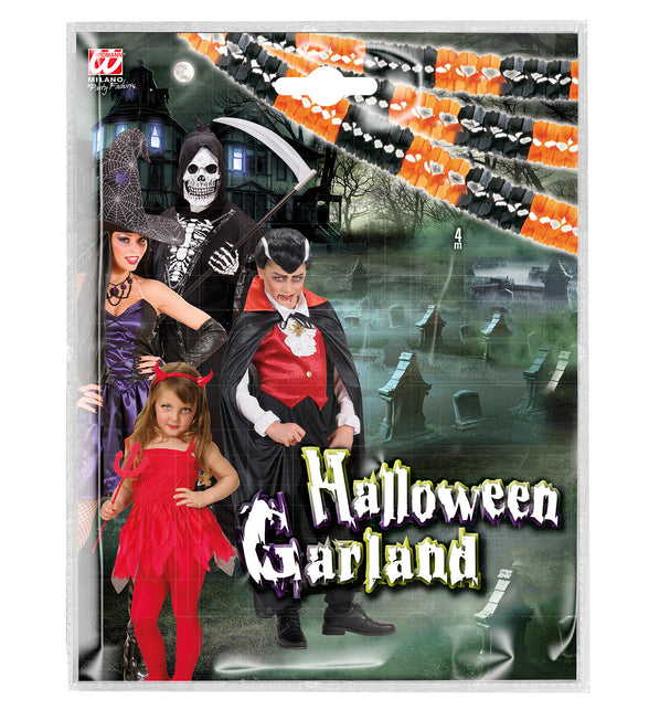Widmann SRL Halloween slinger oranje zwart