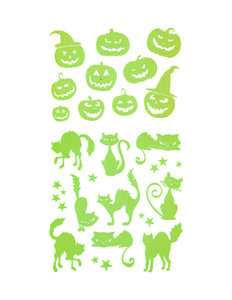 Widmann SRL Halloween stickers glow in the dark