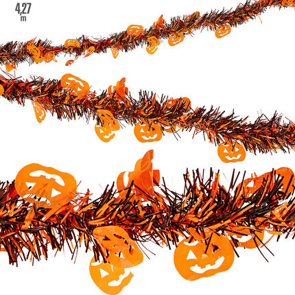 Widmann SRL Halloweenslingers met pompoenen