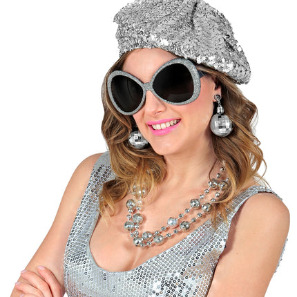 Widmann SRL Halsketting disco ballen