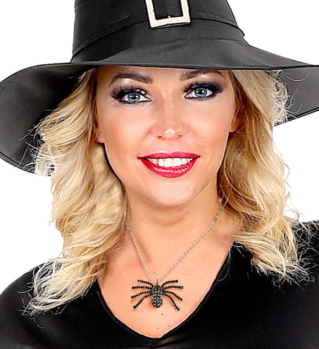 Widmann SRL Halsketting halloween met spin